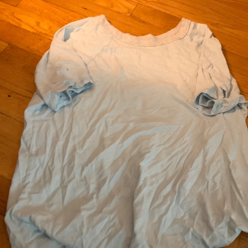 Blue oversized tshirt